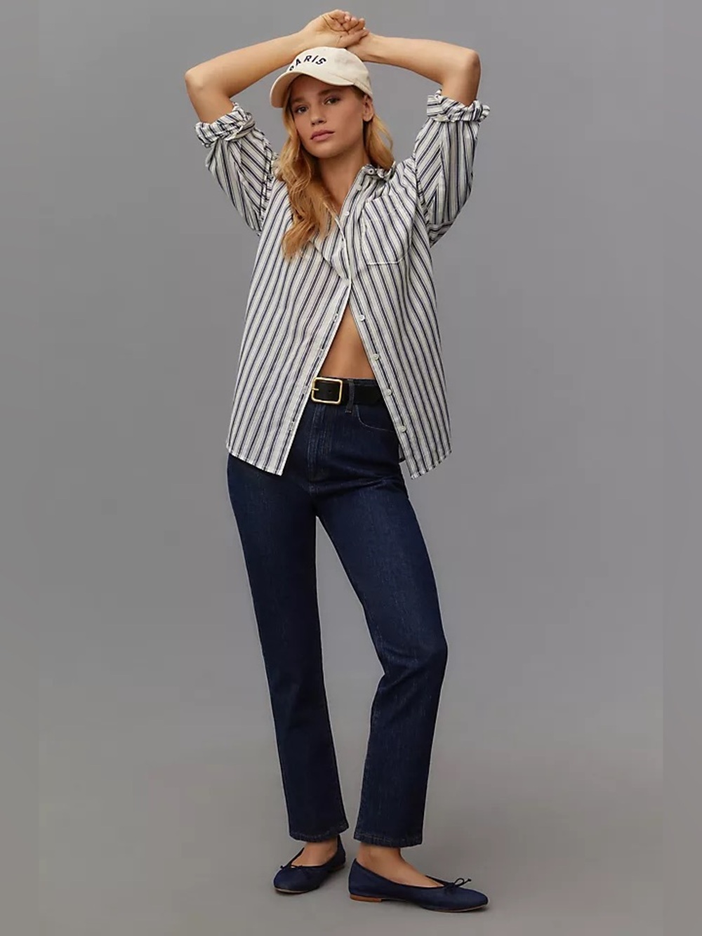 NWOT Triarchy Ms. Hawn High-Rise Crop Skinny Jeans Dark Wash Size 26 Sustainable